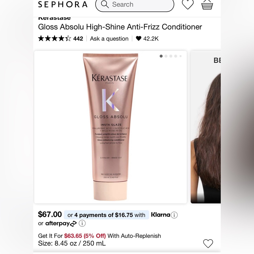 Kérastase Gloss Absolu Insta Glaze Conditioner